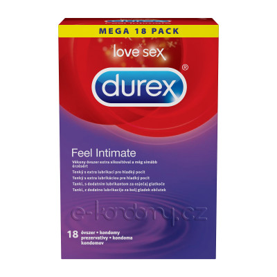 Durex Feel Intimate 18 pack