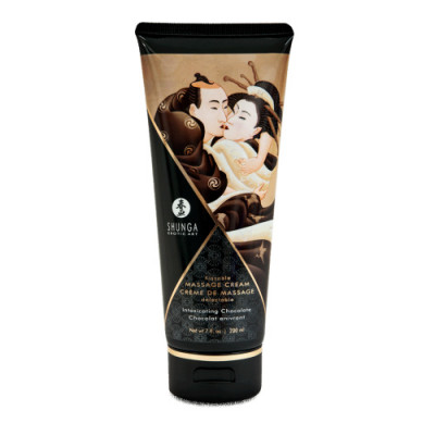 Shunga Kissable Massage Cream Intoxicating Chocolate 200ml