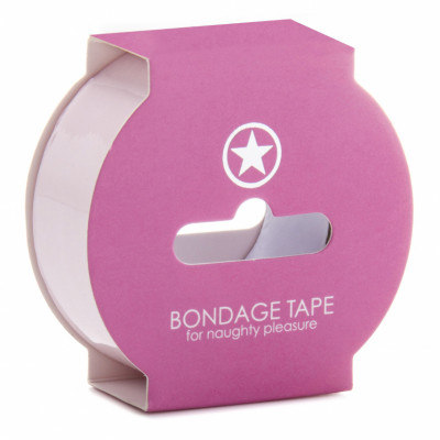 Ouch! Non Sticky Bondage Tape 17,5m Light Pink