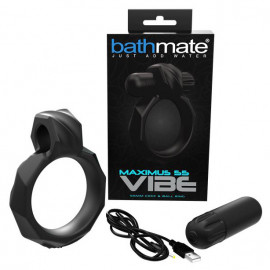 Bathmate Vibrating Ring Maximus 55 Vibe Black