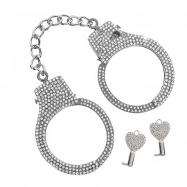 Taboom Diamond Wrist Cuffs Silver
