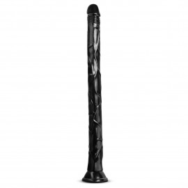 Blush Jet Black Mamba 19 Inch Long Dildo Black