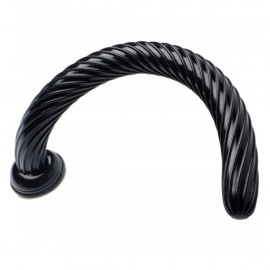 XR Brands Hosed Anal Snake Spiral Hose 19 Inch Black