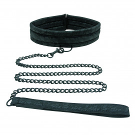 Sportsheets Midnight Lace Collar and Leash