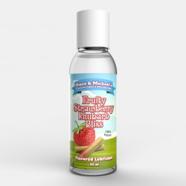 Vince & Michaels Flavored Lubricant Fruity Strawberry Rhubarb Bliss 50ml