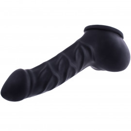 Toylie Latex Penis Sleeve Franz 14cm Black