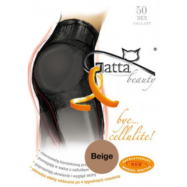 Gatta Bye Cellulit 50 - Slimming Body Stockings Beige