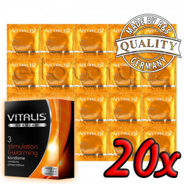 Vitalis Premium Stimulation & Warming 20 pack