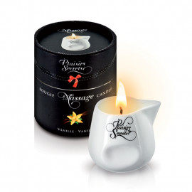 Plaisirs Secrets Massage Candle Vanilla 80ml