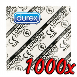 Durex London Extra Large 1000 pack