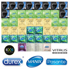 Deluxe Delay Mix Package - 44 Condoms For Long Lovemaking
