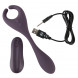 Coup!es Choice Remote Controlled Couple's Vibrator Purple