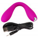 XouXou Bendable Couples Vibrator Purple