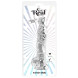 ToyJoy Get Real Clear Dildo with Balls 8 Inch