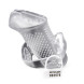 Brutus Air Mesh Cage Chastity Cage Clear