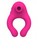Action Sinqy Vibrating and Suction Ring with Remote Control 3 Motors Pink