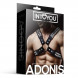 InToYou BDSM Line Adonis Chest Bondage Harness for Men Vegan Leather Black