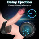 Paloqueth Vibrating Silicone Cock Ring for Penis & Testicles Stimulation Black