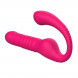 Action Strapless Strap-On Thrusting & Waving Pulse Triple Action Dildo Pink