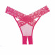 Allure Crotchless Desire Panty Hot Pink