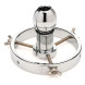 Master Series Forced Spread Stainless Steel Anal Explorer Silver