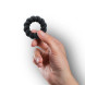 Rocks-Off Twist Non Vibrating Liquid Silicone Ring Black