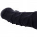 Toylie Latex Penis Sleeve Franz with Base Plate 14cm Black