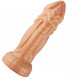 HiSmith HSA71 Slightly Curved Silicone Vibrating Dildo KlicLok 8.25