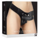 Ouch! Realistic 8 Inch Strap-On Black
