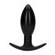 Ouch! Interchangeable Butt Plug Set Rounded Large Black