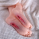Paloqueth Realistic Silicone Feet with Vagina Left